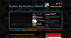 Desktop Screenshot of bostonbartendingschool.com
